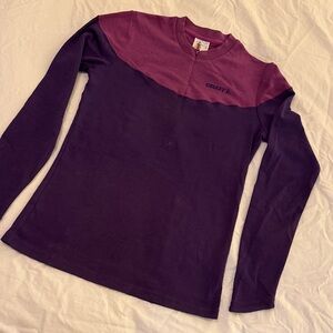 Craft Two-Tone Purple and Pink Ski Sweater